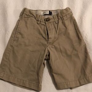 Boys khaki shorts